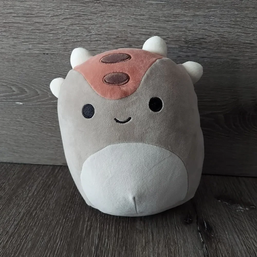 Squishmallows 8 Inch Newbie Squad Plush | Ainhoca The Armored Dinosaur